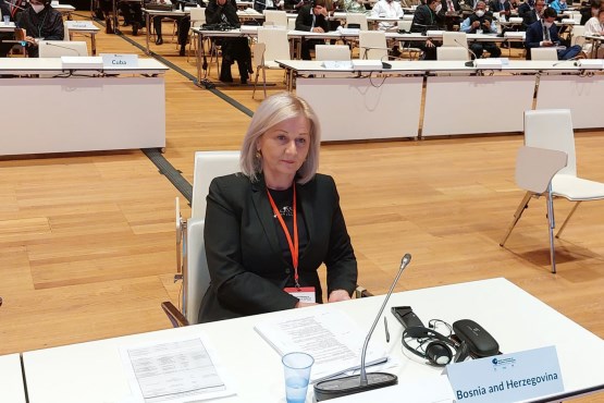 Замјеница предсједавајућег Представничког дома Борјана Кришто говорила на Првом глобалном парламентарном самиту о борби против тероризма 